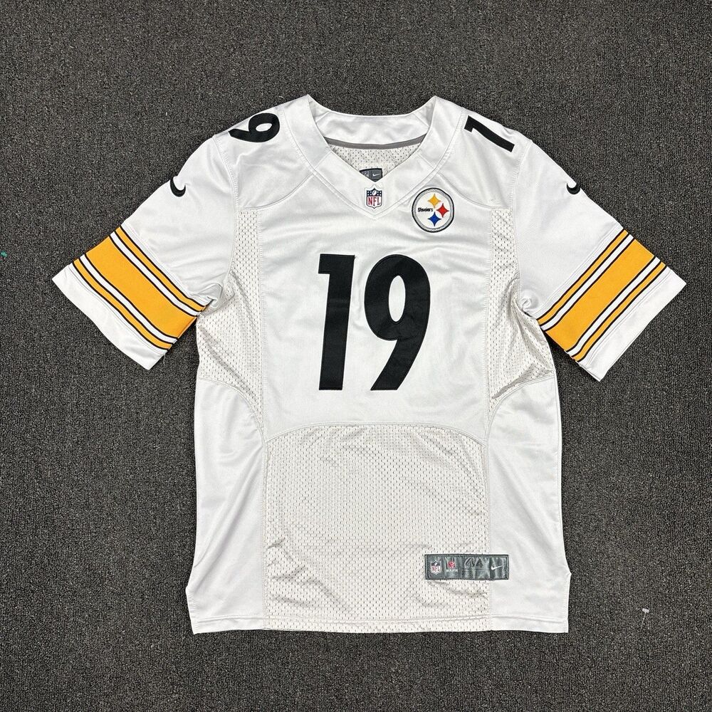2019 Pittsburgh Steelers JuJu Smith-Schuster #19 Game Size 44 - Picture 2 of 6